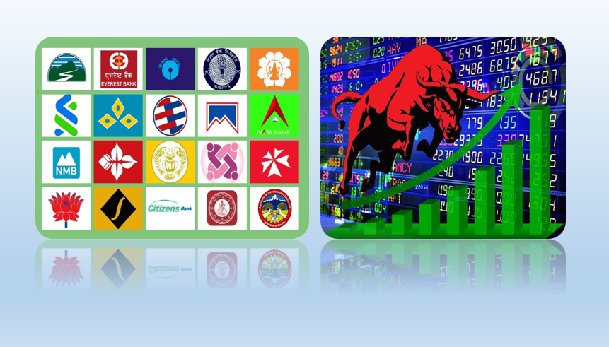 बाणिज्य बैंकहरुले गरिब बनायो लगानीकर्तालाई, नेटवर्थ भन्दा कममा कारोबार हुँदा पोर्टफोलियो बढ्न सकेन